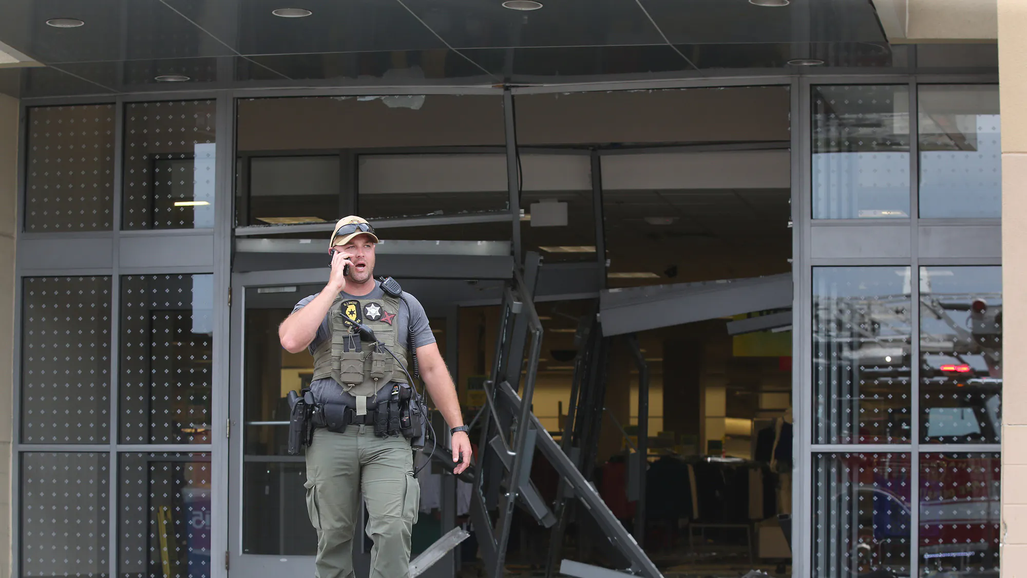 Man Who Drove SUV Through Chicago Mall Charged With Terrorism