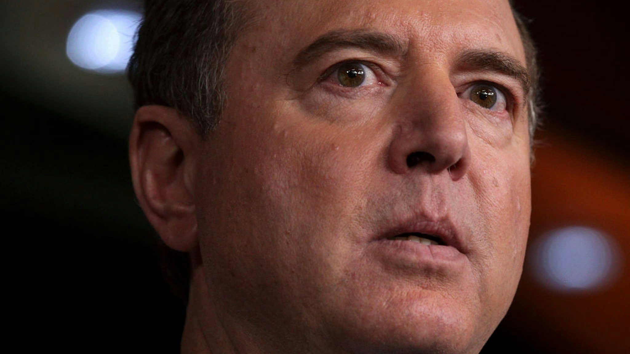 U.S. Rep. Adam Schiff (D-CA), chairman of the House Intelligence Committee, speaks during a news conference at the U.S. Capitol September 25, 2019 in Washington, DC.