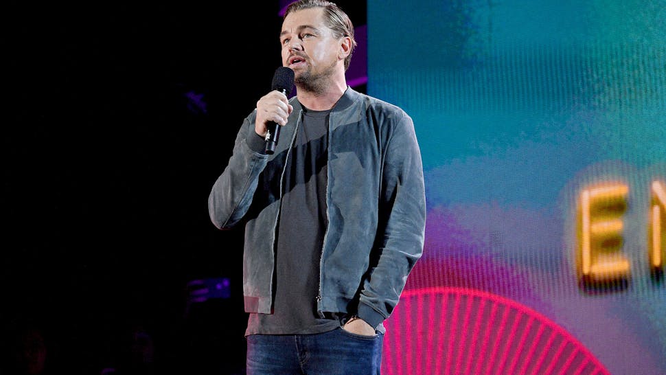 Image result for Leonardo DiCaprio reacts to Trump's 'insulting' tweet to Greta Thunberg at 2019 Global Citizen Festival