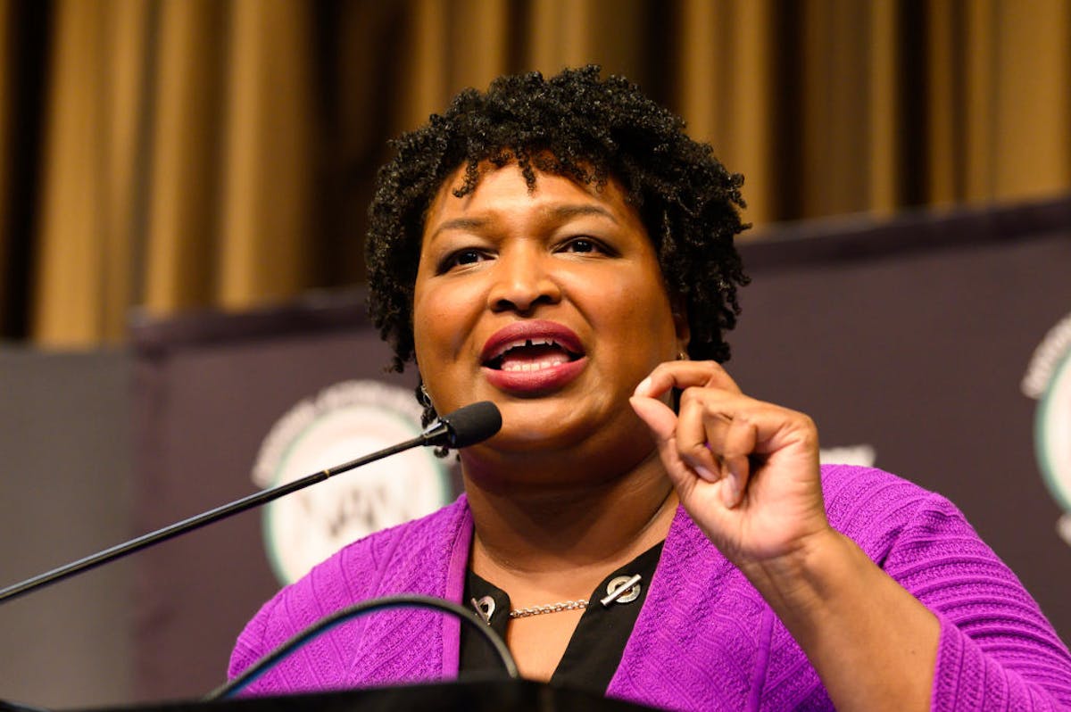 WATCH Stacey Abrams States She Is In Unfair Election If