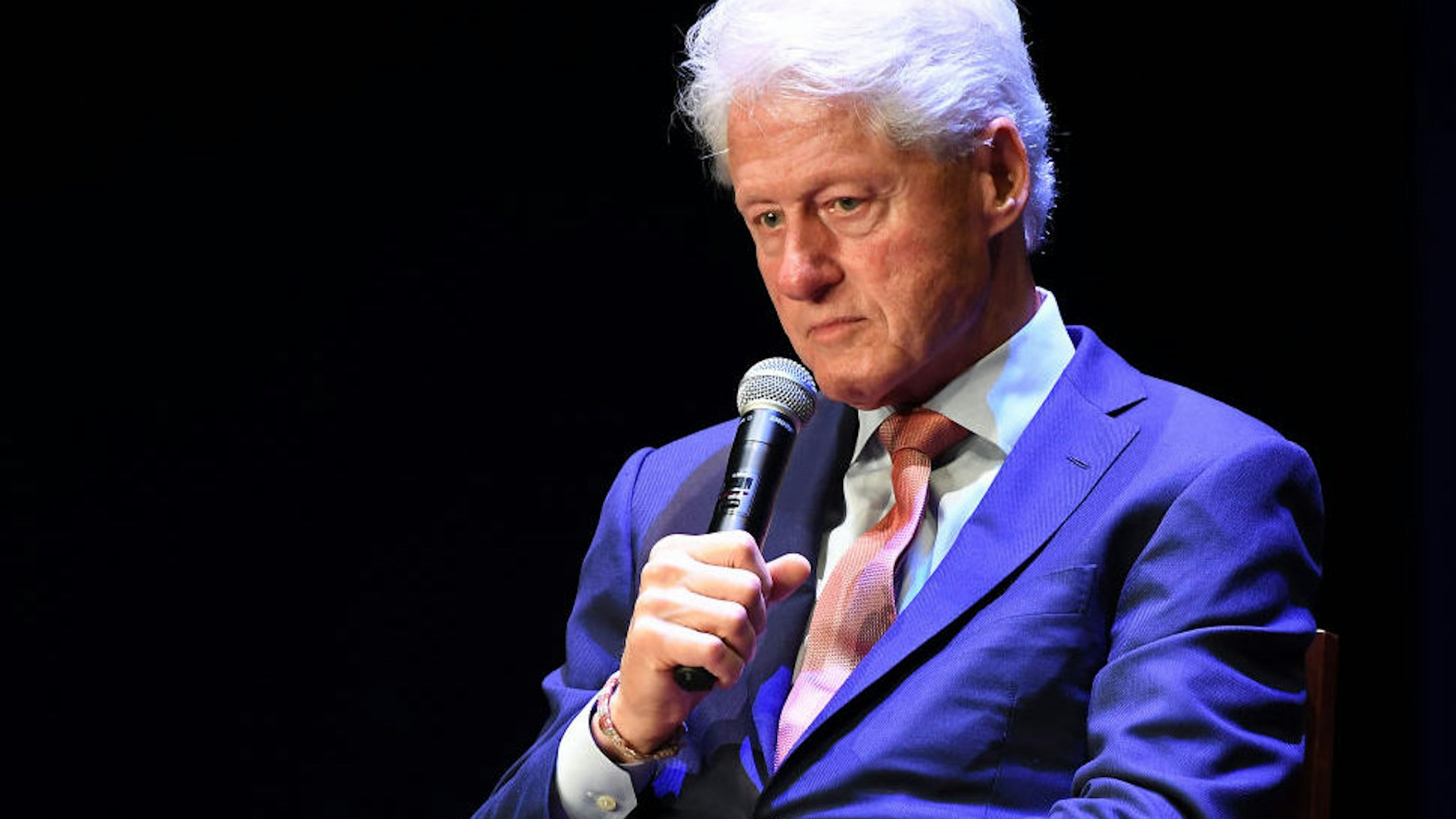A Conversation With President Bill Clinton ATLANTA, GA - JUNE 13: