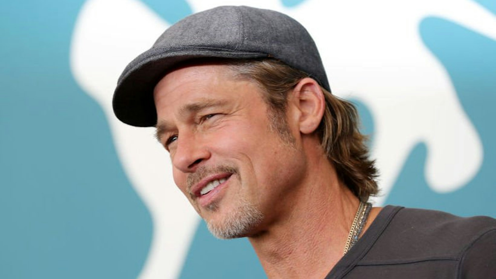 Brad Pitt attends "Ad Astra" photocall during the 76th Venice Film Festival at Sala Grande on August 29, 2019 in Venice, Italy.