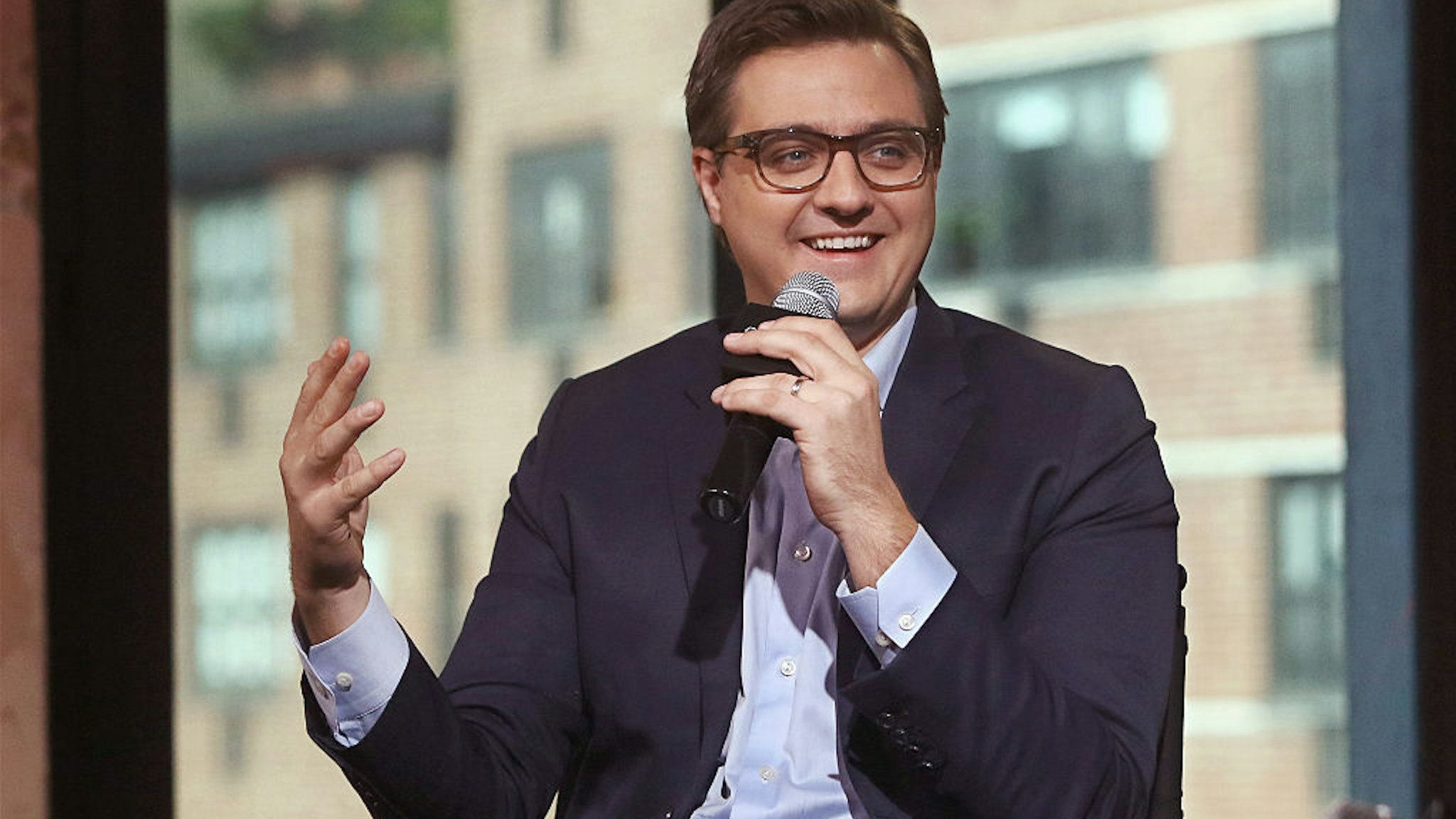 Christopher Hayes attends The Build Series at AOL HQ