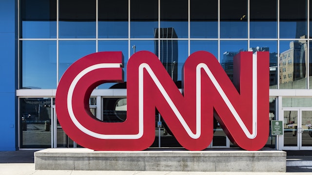 DOWNTOWN, ATLANTA, GEORGIA, UNITED STATES - 2015/11/14: CNN World Headquarters. (