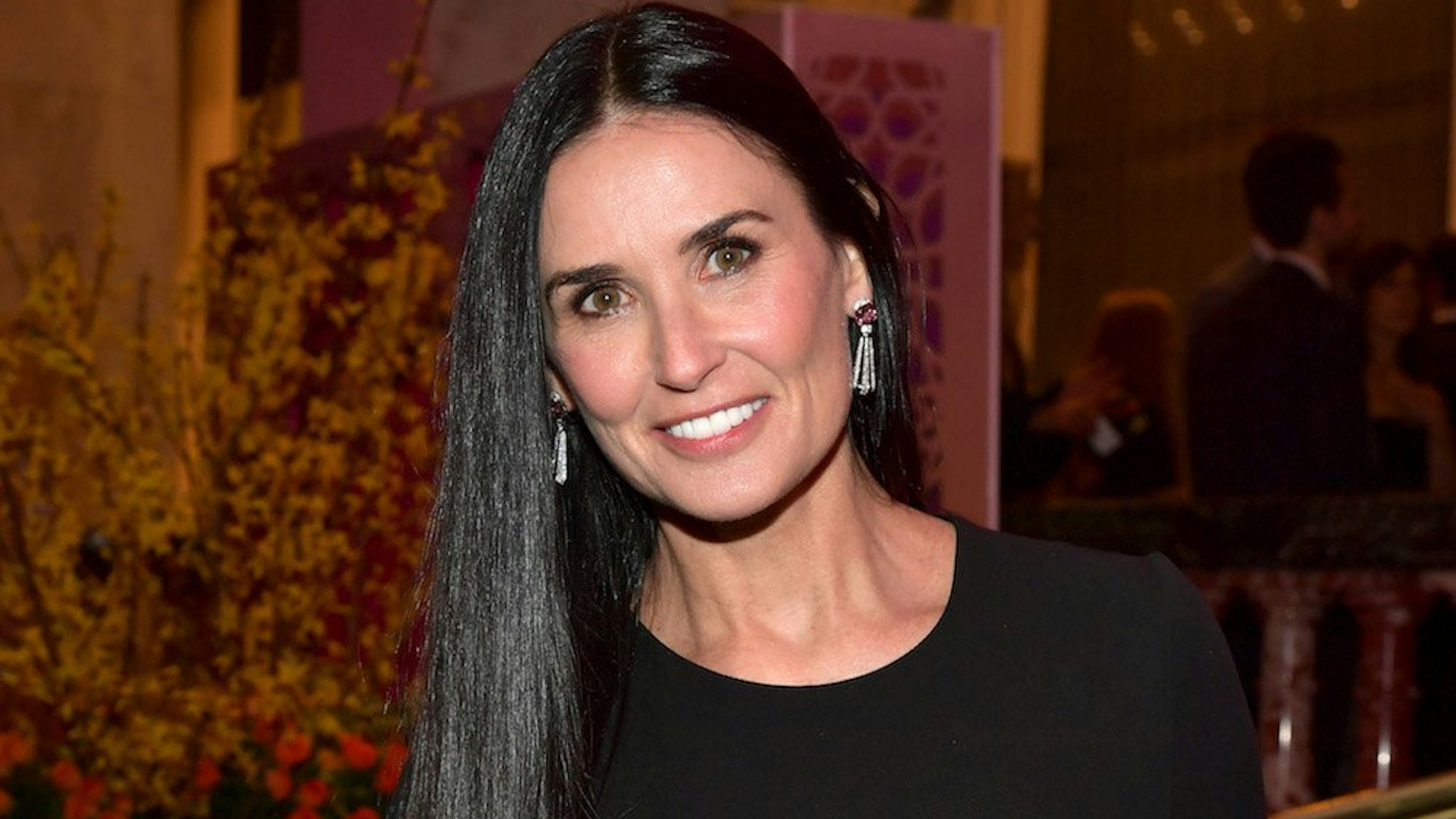 Demi Moore attends The Women's Cancer Research Fund's An Unforgettable Evening Benefit Gala at the Beverly Wilshire Four Seasons Hotel on February 28, 2019 in Beverly Hills, California.