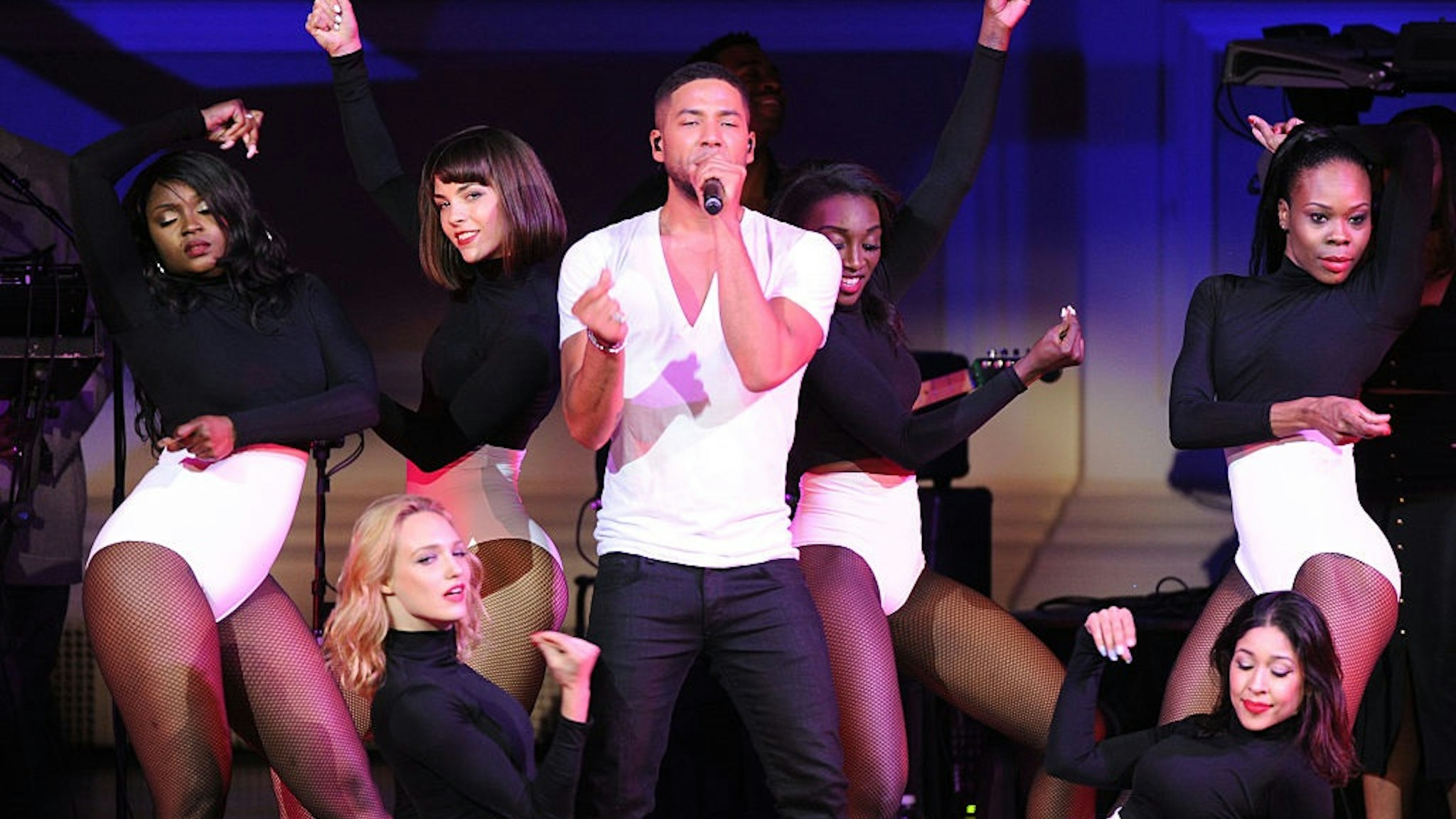 EMPIRE Cast member Jussie Smollett performs live at the EMPIRE Season Two season premiere event at Carnegie Hall on Saturday, Sept. 12 in New York, NY. Season Two premieres Wednesday, Sept. 23 (9:00-10:00 PM ET/PT) on FOX. (Photo by FOX via Getty Images)