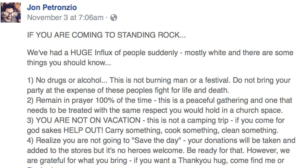 Native Americans Protesting Pipeline Furious At White Leftists Sponging Off Of Community
