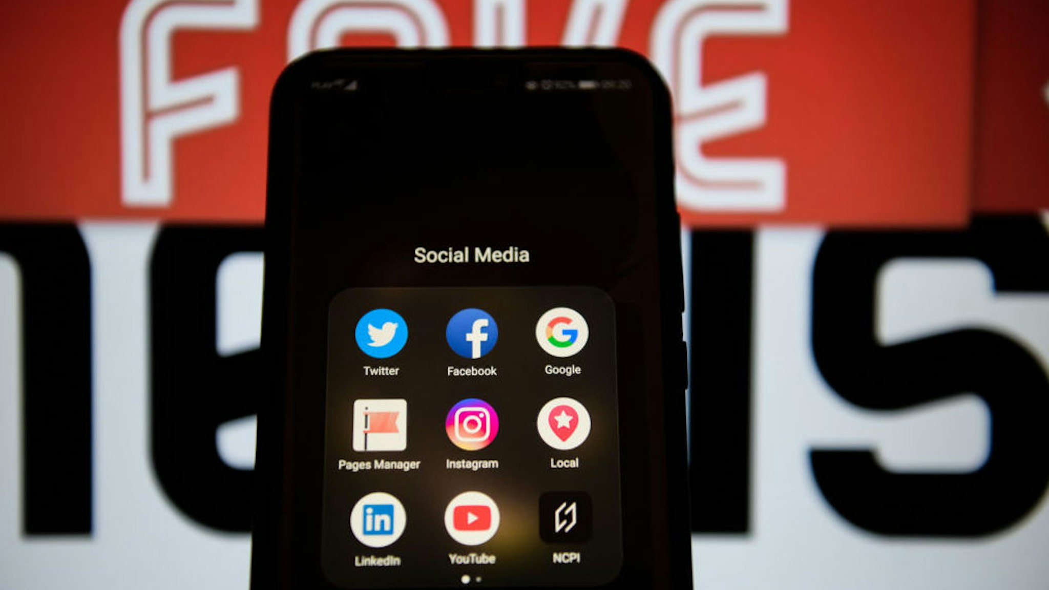 Social Media Apps On An Android Mobile Phone