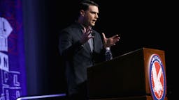Ben Shapiro Ben Shapiro speaks onstage during Politicon 2018 at Los Angeles Convention Center on October 21, 2018 in Los Angeles, California. (Photo by Rich Polk/Getty Images for Politicon )