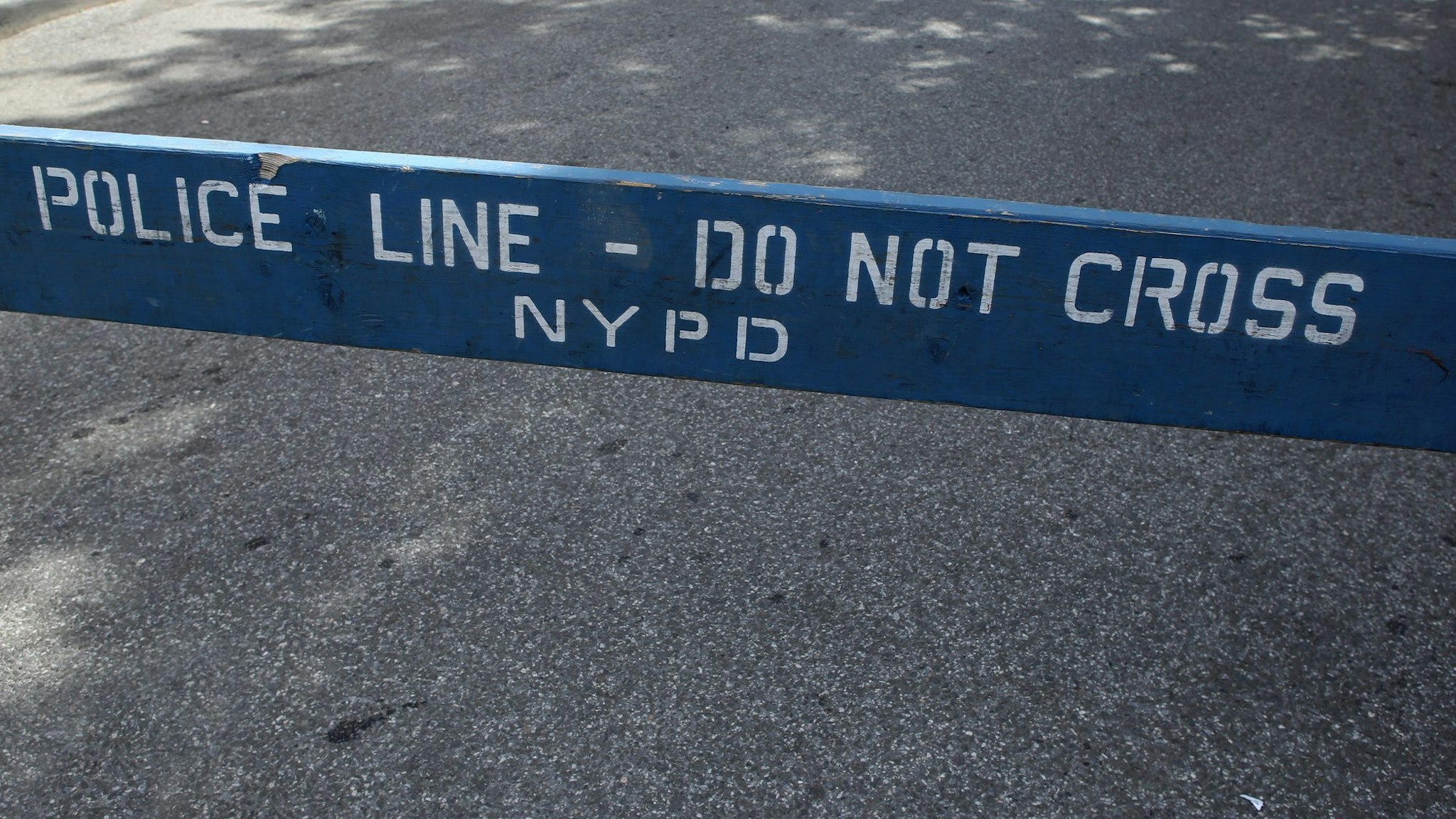 NYPD Do Not Cross Line