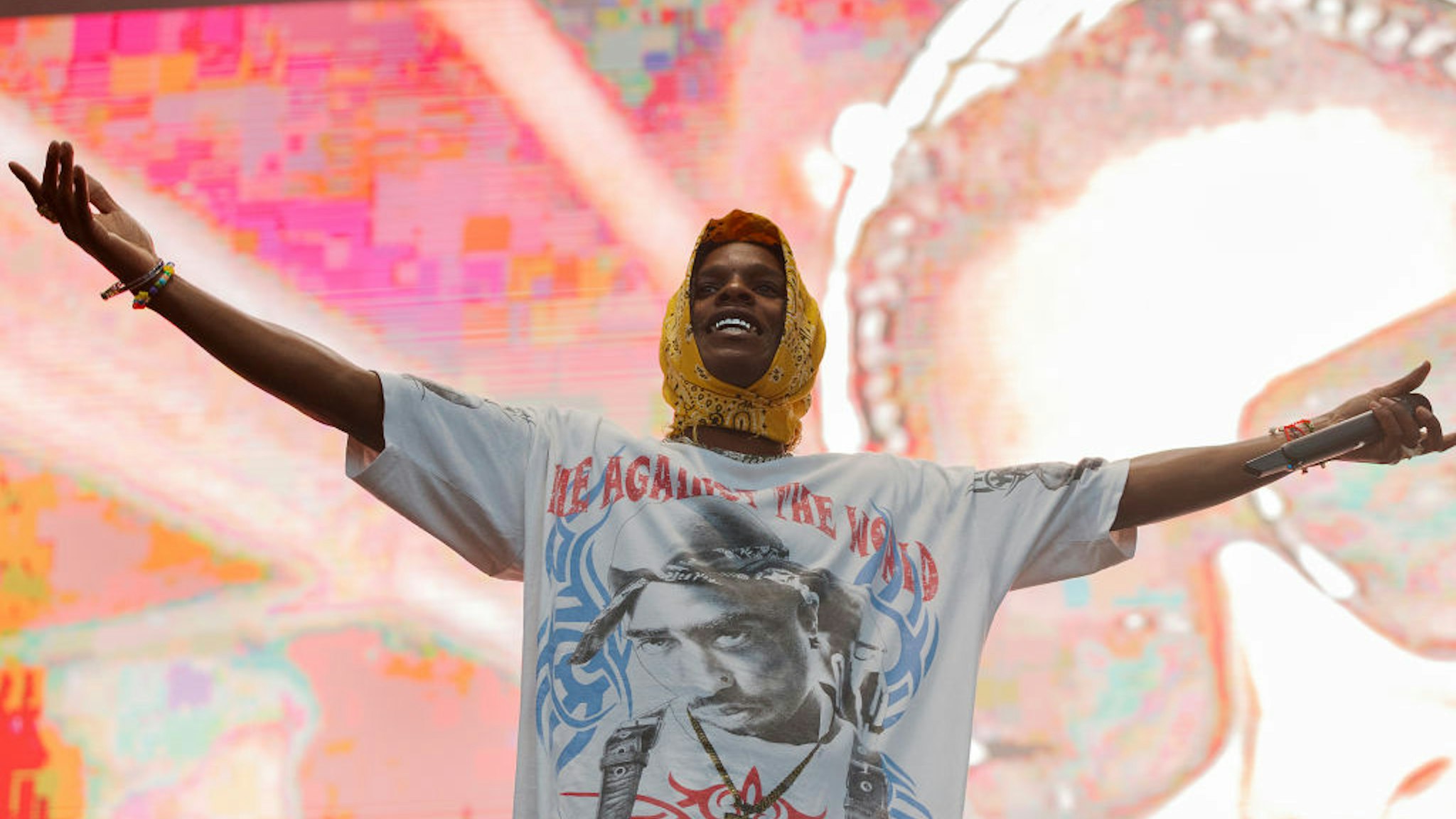 Rapper A$AP Rocky performs onstage during Breakout Festival 2019 at PNE Amphitheatre on June 15, 2019 in Vancouver, Canada.