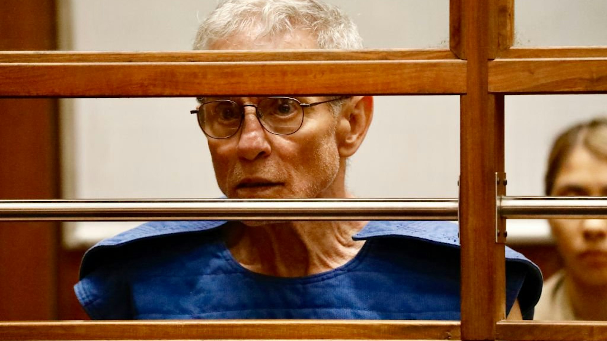 Prominent Democratic Party donor Ed Buck appears in court Thursday, September 19, 2019, on state charges of running a drug den in his West Hollywood apartment. Buck may also face federal prosecution for an earlier overdose death in the same residence.