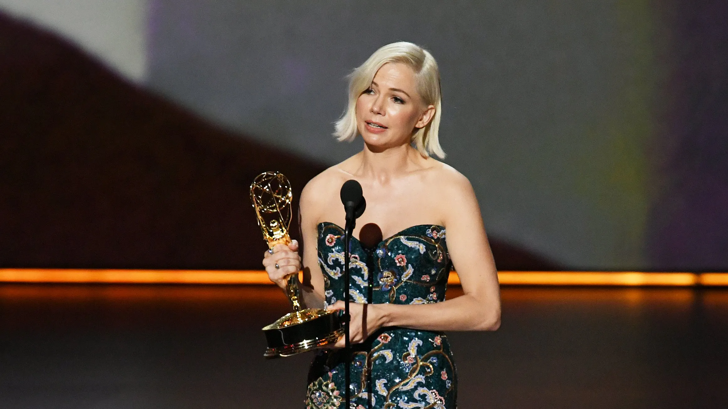 Michelle Williams Lectures About Privilege, ‘Wage Gap’ In Emmy Acceptance Speech