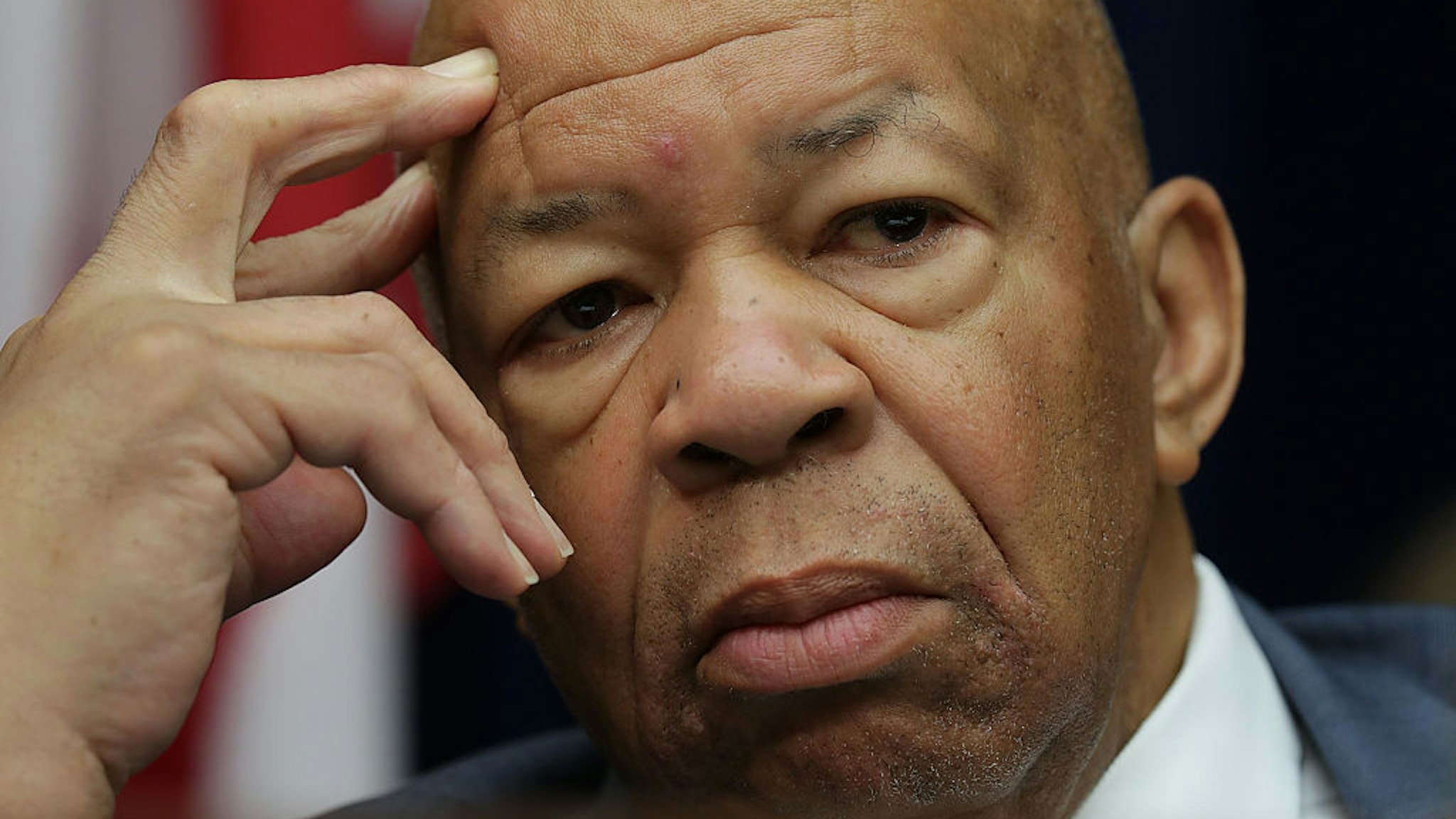 WASHINGTON, DC - SEPTEMBER 13: Ranking member Rep. Elijah Cummings (D-MD) listens during a hearing on "Examining Preservation of State Department Federal Records" before the House Oversight and Government Reform Committee September 13, 2016 on Capitol Hill in Washington, DC. Bill Thornton and Paul Combetta of Platte River Network invoked their right under the Fifth Amendment not to answer questions, and Bryan Pagliano, a former IT advisor for the State Department did not show up to testify.