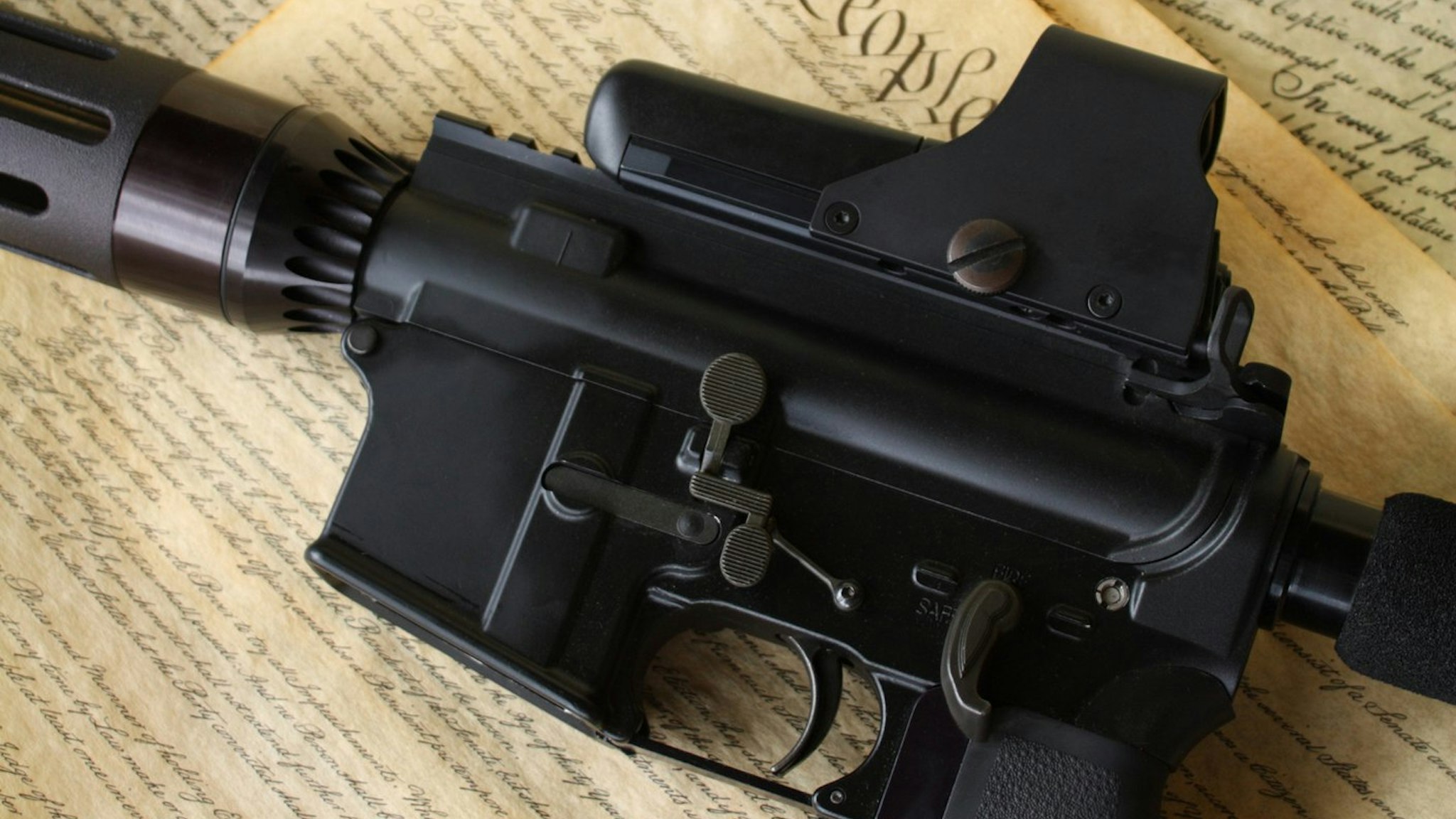 AR-15.