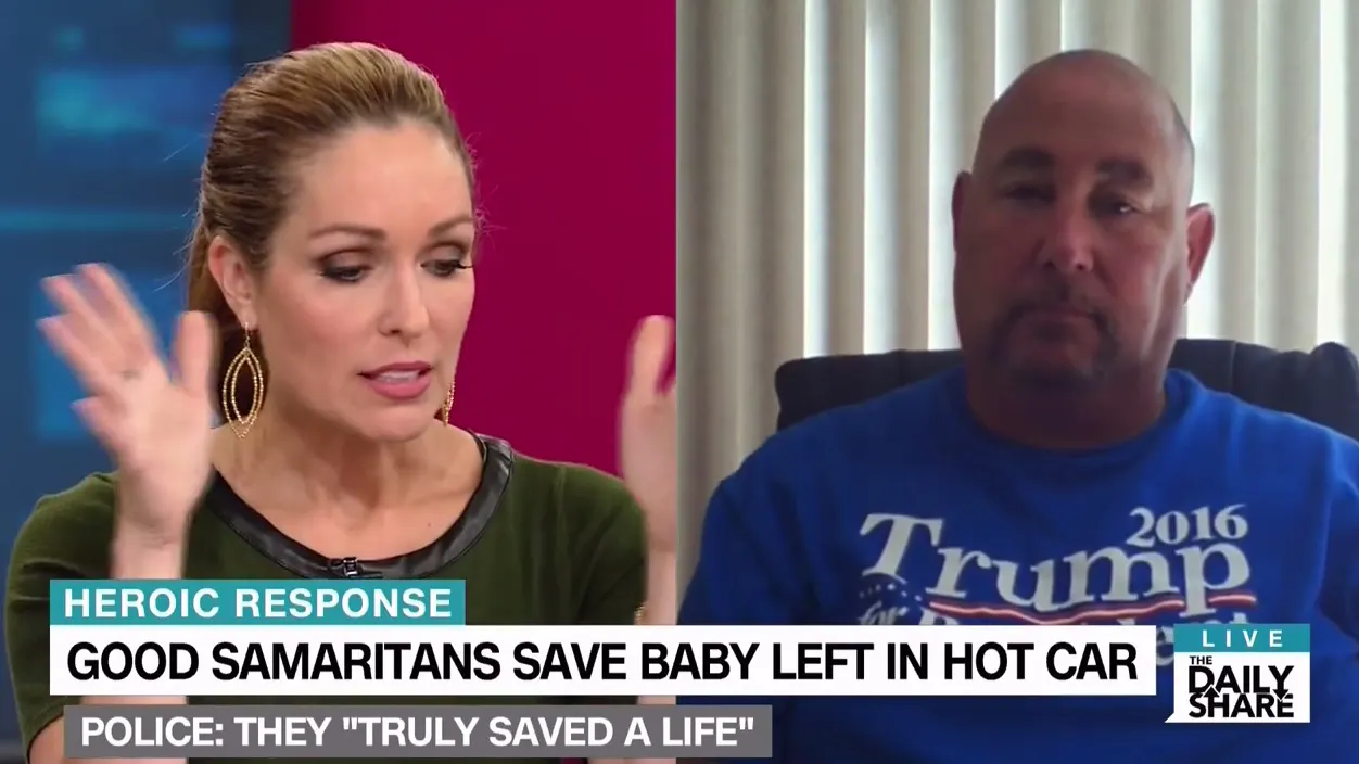 WATCH: CNN Blurs ‘Trump 2016’ Logo From Hero’s T-Shirt