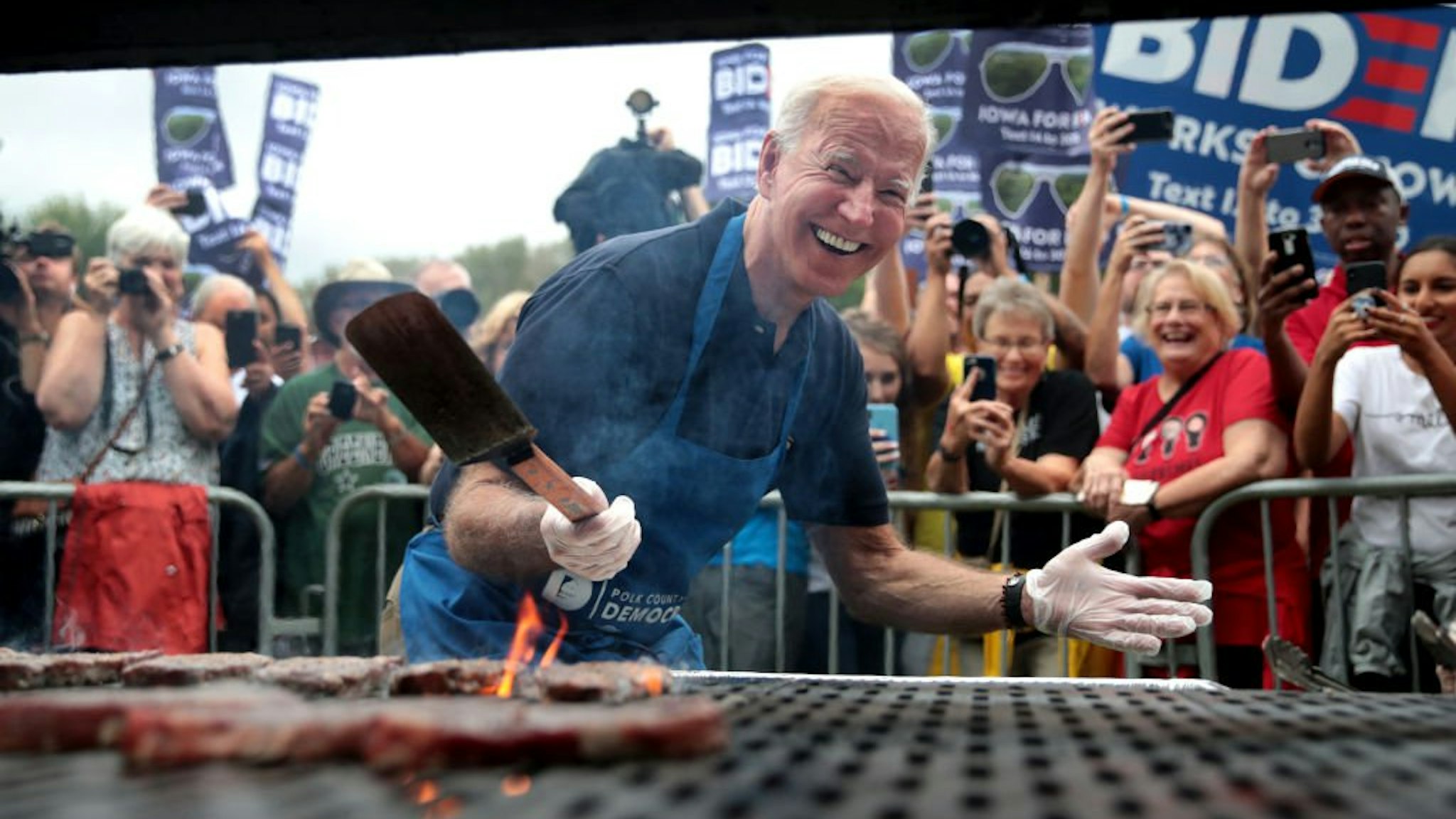 Joe Biden at the Iowa Steak Fry