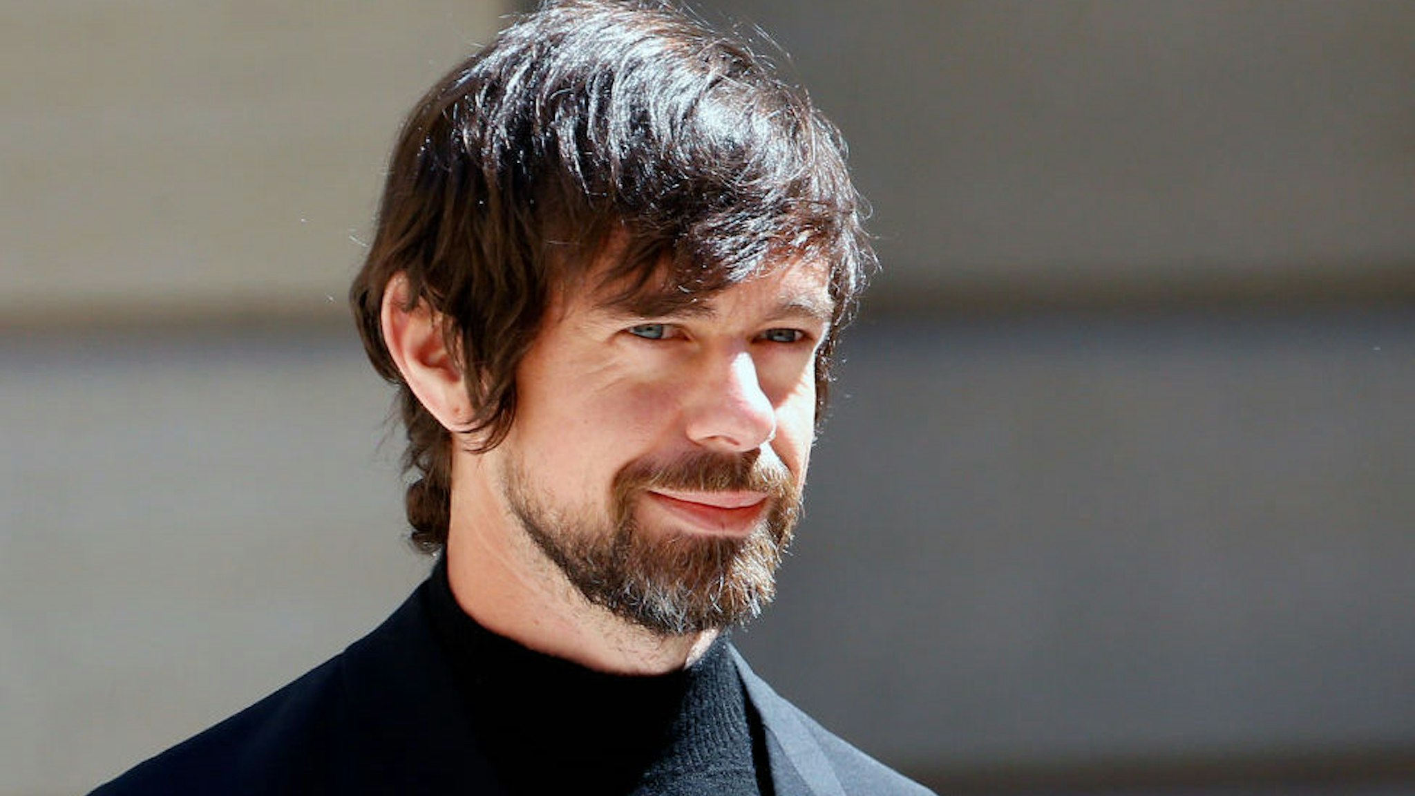 Chief executive officer of Twitter Inc. and Square Inc. Jack Dorsey arrives to attend the "Tech for Good" Summit at Hotel de Marigny on May 15, 2019 in Paris, France.