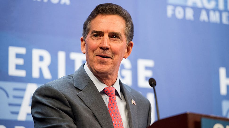 Jim DeMint President of the Heritage Foundation Jim DeMint delivers opening remarks during the Heritage Action for America's second annual Conservative Policy Summit
