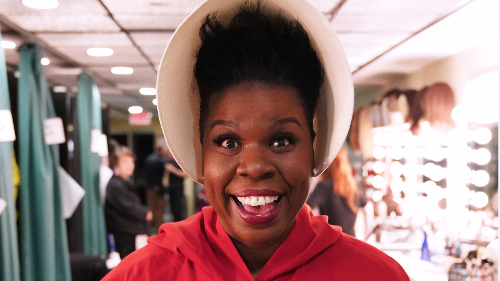"Paul Rudd" Episode 1767 -- Pictured: Leslie Jones as a hand maiden, backstage in studio 8H on Saturday, May 18, 2019