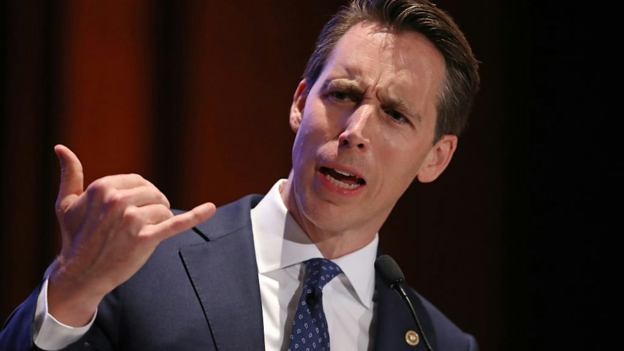 Josh Hawley addresses the Faith and Freedom Coalition's Road to Majority Policy Conference