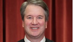 kavanaugh.jpg United States Supreme Court Associate Justice Brett Kavanaugh poses for the court's official portrait in the East Conference Room at the Supreme Court building November 30, 2018 in Washington, DC.