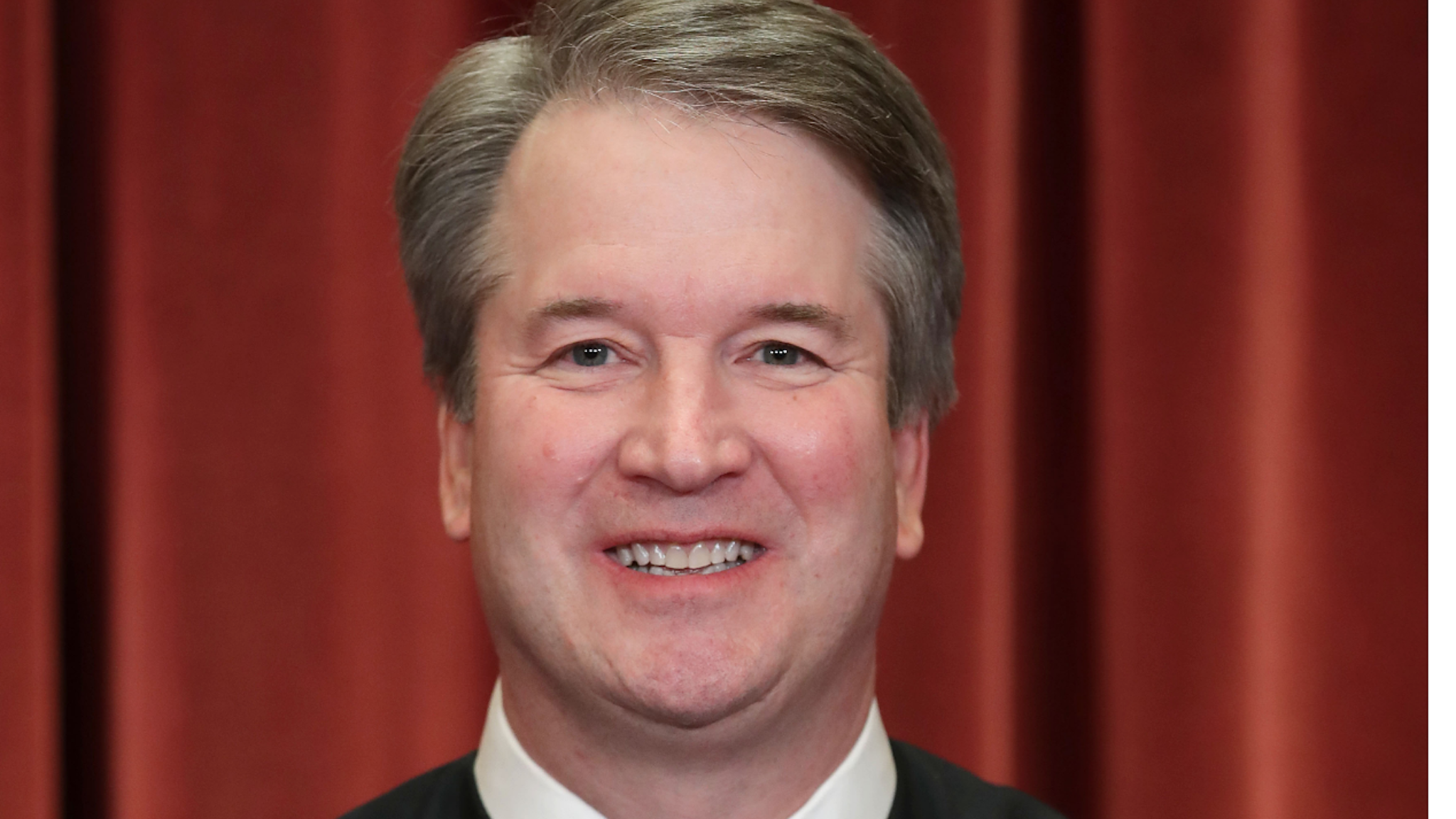 United States Supreme Court Associate Justice Brett Kavanaugh poses for the court's official portrait in the East Conference Room at the Supreme Court building November 30, 2018 in Washington, DC.