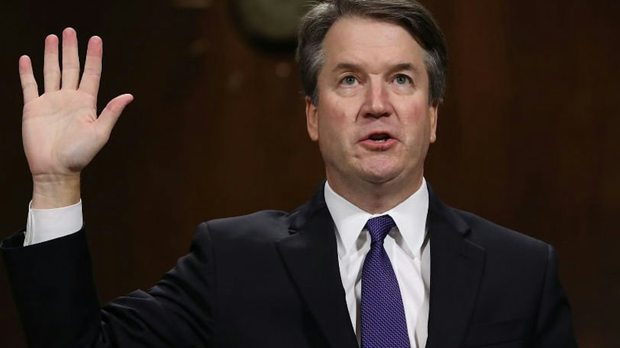 Kavanaugh During His Confirmation Hearing