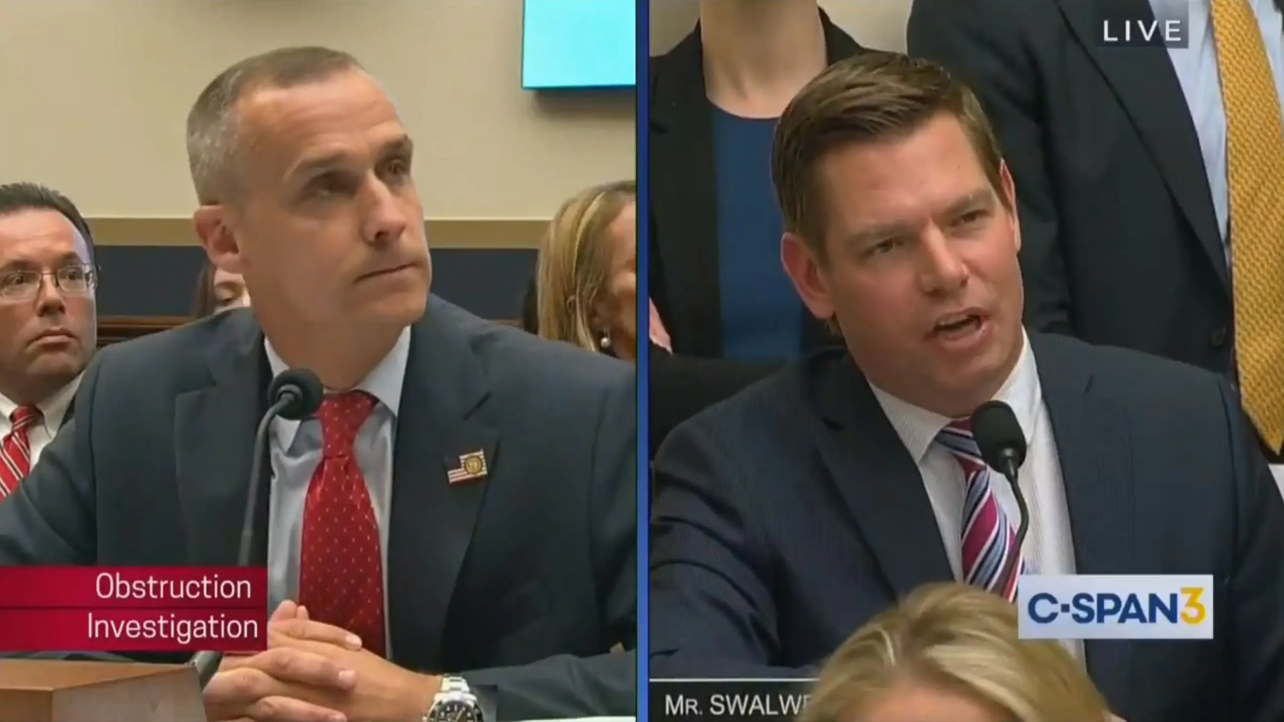‘PRESIDENT SWALWELL’: Lewandowski Mocks Swalwell During Hearing