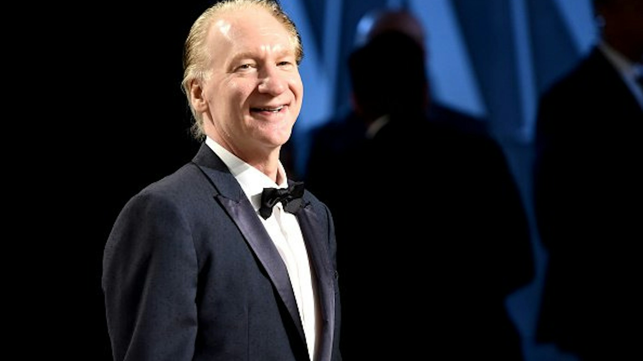 Television personality Bill Maher attends the 2017 Vanity Fair Oscar Party hosted by Graydon Carter at Wallis Annenberg Center for the Performing Arts on February 26, 2017 in Beverly Hills, California