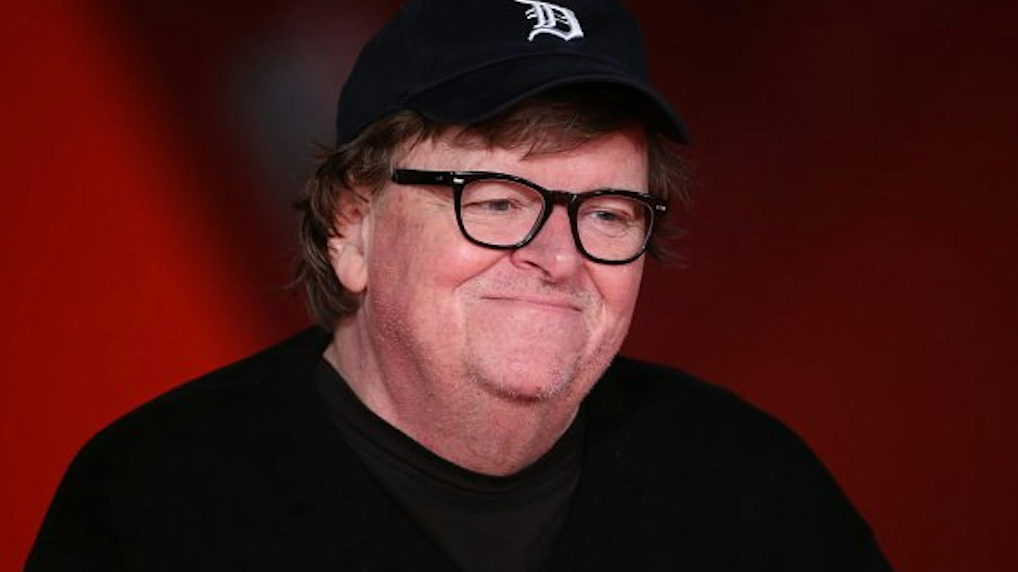 Michael Moore walks the red carpet ahead of the "Fahreneit 11/9" screening during the 13th Rome Film Fest at Auditorium Parco Della Musica on October 20, 2018 in Rome, Italy.