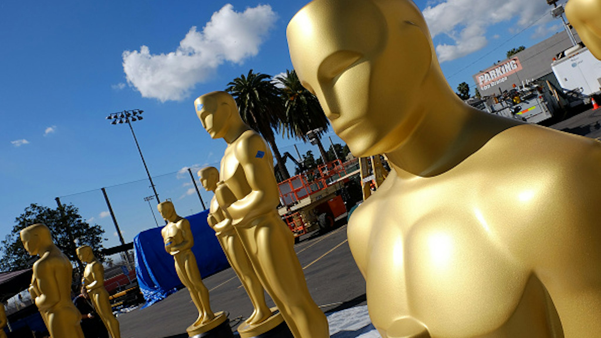 A general view at the red carpet roll out for the 89th annual Academy Awards on February 22, 2017 in Hollywood, California.