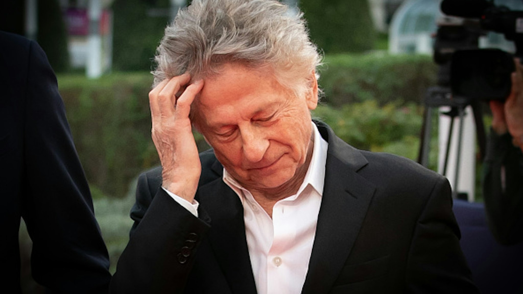 French-Polish director Roman Polanski stands on the red carpet of the 45th Deauville US Film Festival, in Deauville, northern France on September 7, 2019.