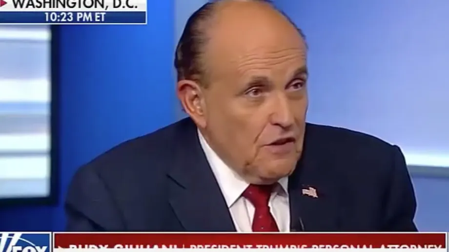 WATCH: Rudy Says Comey Should Be Prosecuted, Was ‘Going To Extort The President Of the United States’