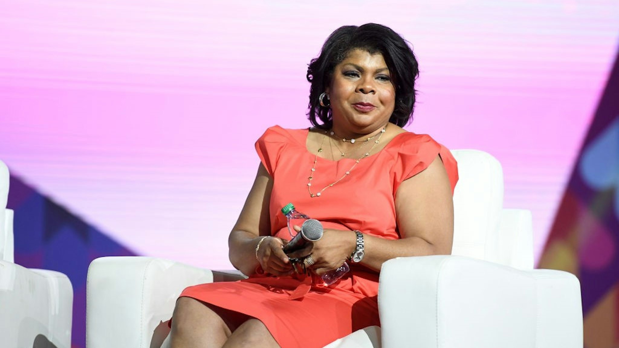 NEW ORLEANS, LA - JUNE 30: April Ryan speaks onstage at the 2017 ESSENCE Festival presented by Coca-Cola at Ernest N. Morial Convention Center on June 30, 2017 in New Orleans, Louisiana.