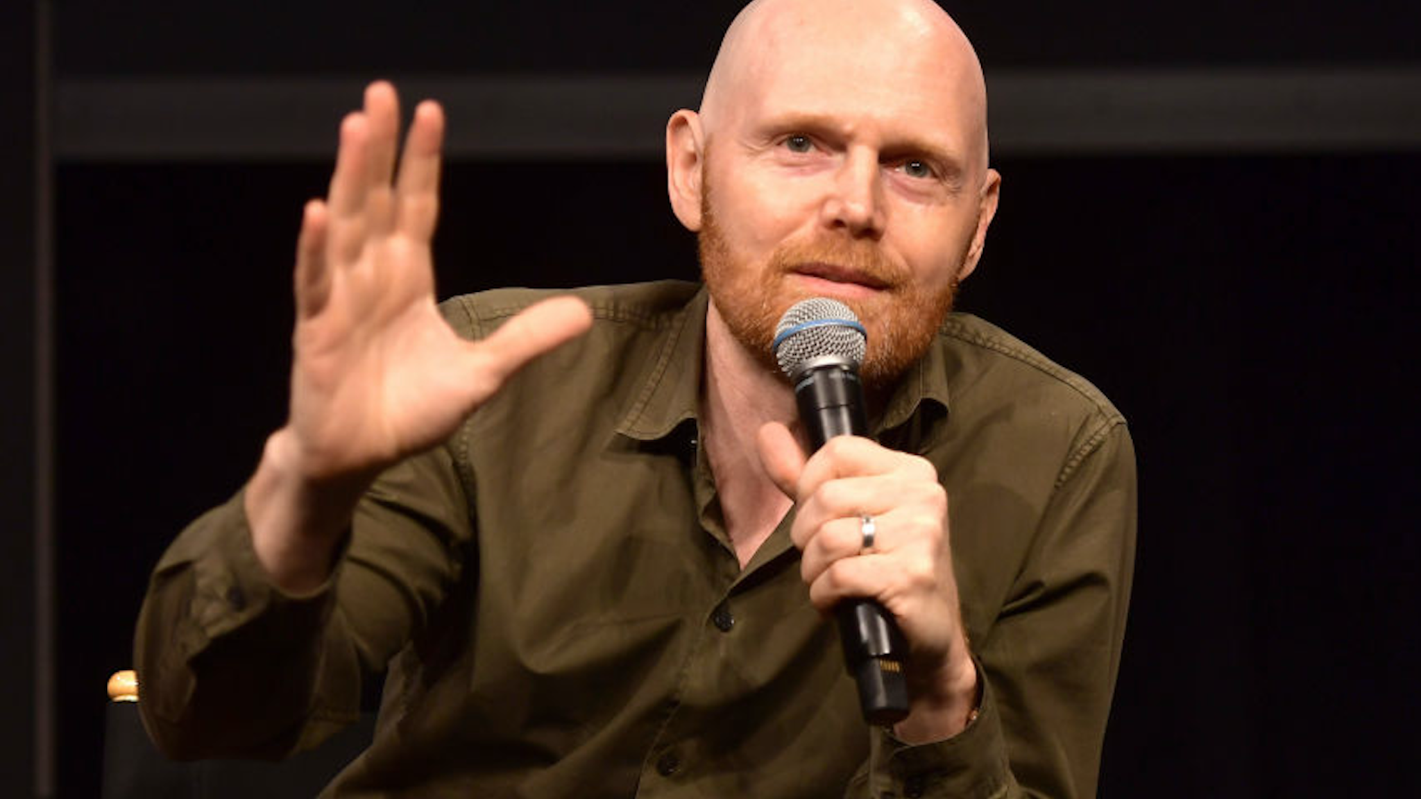 HOLLYWOOD, CALIFORNIA - APRIL 20: Bill Burr speaks onstage at the Netflix Adult Animation Q&A and Reception on April 20, 2019 in Hollywood, California.