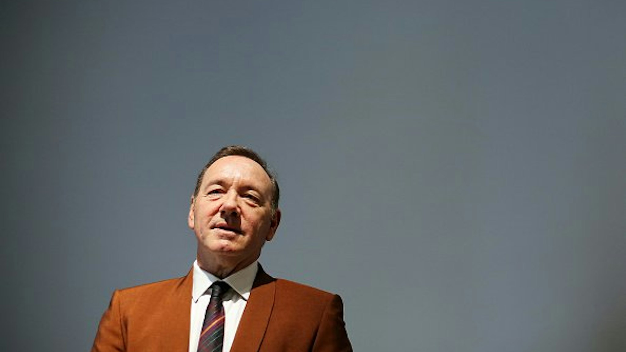 Actor Kevin Spacey attends the reading of the event "The Boxer - La nostalgia del poeta"