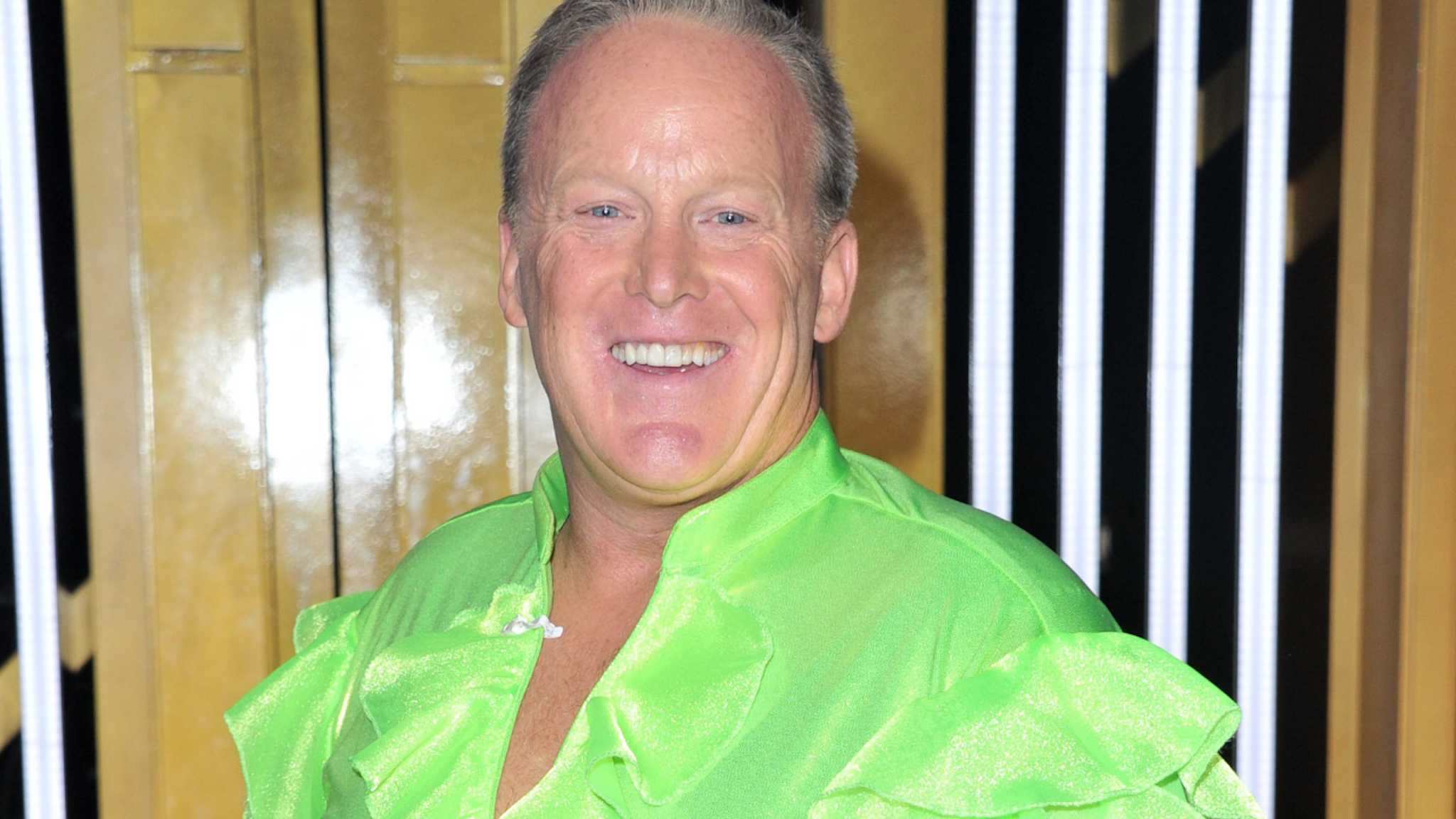 Sean Spicer attends the "Dancing With The Stars" Season 28 show at CBS Television City on September 16, 2019 in Los Angeles, California