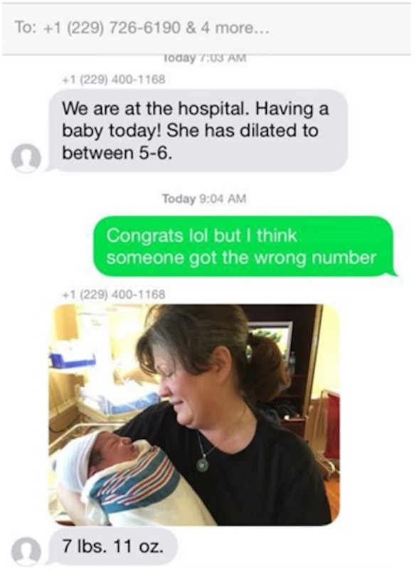 GOOD WILL ALERT: A Text Sent By New Parents To A Wrong Number Leads To ...