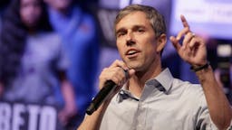 Presidential Candidate Beto O’Rourke Holds A Rally Against Fear To Counter President Trump’s Campaign Rally Beto O'Rourke speaks during a campaign rally on October 17, 2019 in Grand Prairie, Texas
