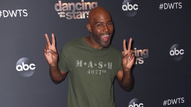 Karamo Brown poses at "Dancing with the Stars" Season 28 at CBS TelevisIon City on October 28, 2019 in Los Angeles, California.