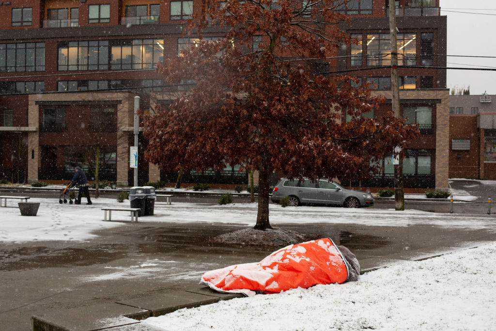 Seattle Area Considering Funding To Send Homeless Back To Their Families   GettyImages 1095891964 