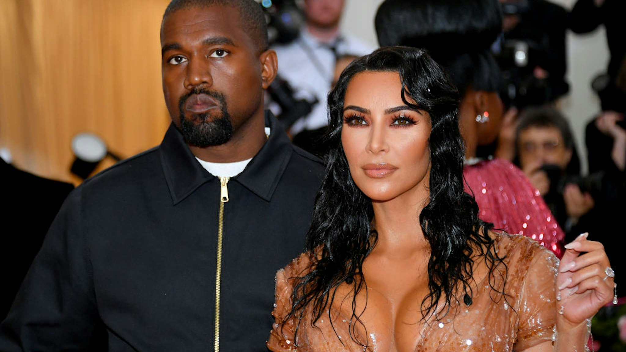 MAY 06: Kim Kardashian West and Kanye West attend The 2019 Met Gala Celebrating Camp: Notes on Fashion at Metropolitan Museum of Art on May 06, 2019 in New York City.