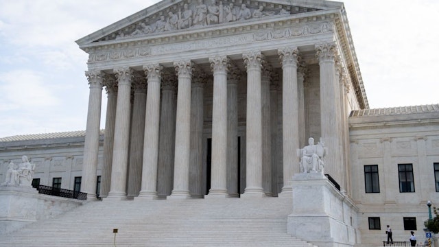 The US Supreme Court is seen on the first day of a new term in Washington, DC, October 7, 2019. - In the film "12 Angry Men," a teen defendant is found not guilty of killing his father because the jurors cannot reach a unanimous decision. In reality, a split jury is enough in some US states. It is this issue that the US Supreme Court will take up Monday when it opens its new session -- a term that will feature a variety of blockbuster cases on abortion, immigration and transgender rights.