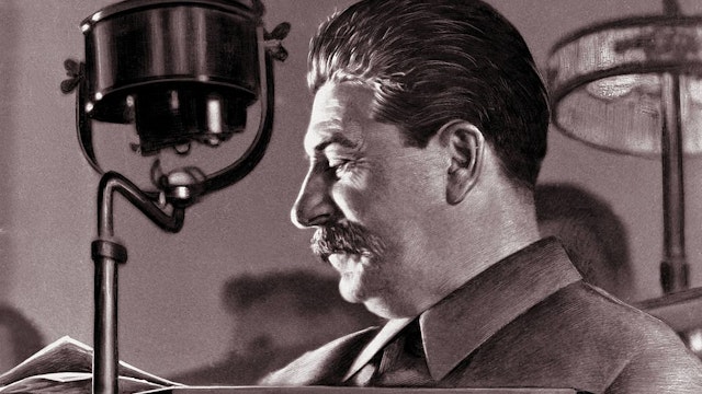 Joseph Stalin, born Josef Vissarionovich Dzugashvili, (1879- 1953), a Bolshevik revolutionary and leader of the Soviet Union, Moscow, 1944. He remained in power through World War II and until his death.