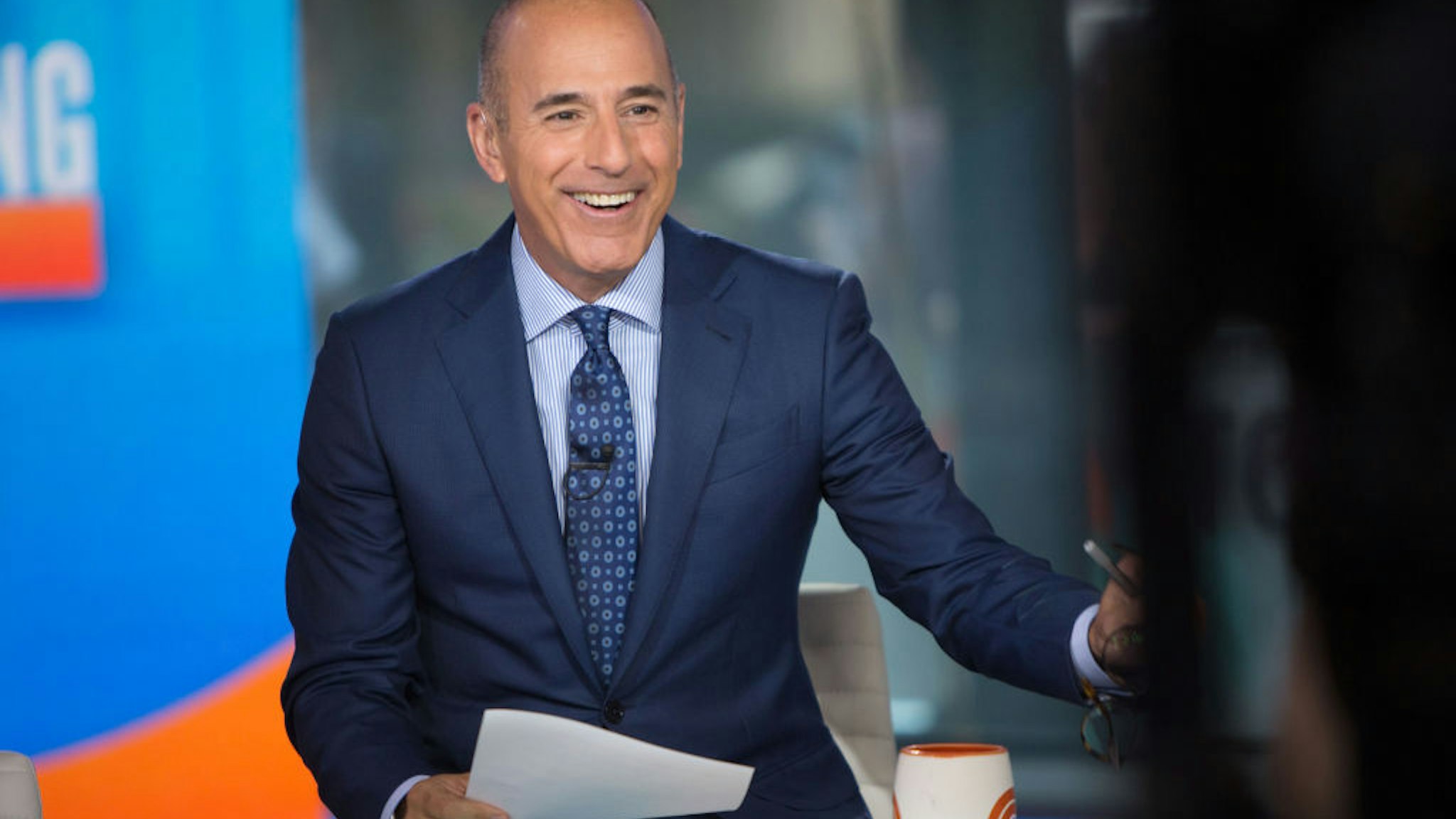TODAY -- Pictured: Matt Lauer on Friday, Aug.11, 2017