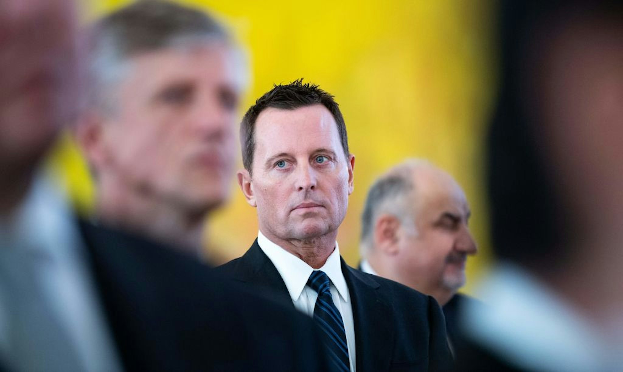 US ambassador to Germany Richard Grenell attends a new year's reception