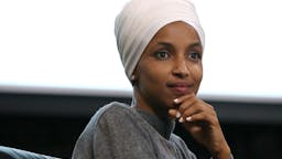Ilhan Omar Ilhan Omar participates in a panel discussion during the Muslim Collective For Equitable Democracy Conference