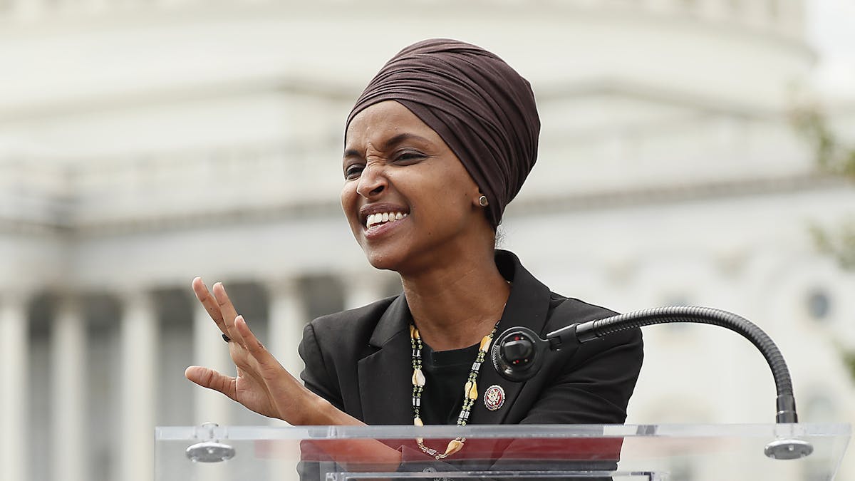 WATCH: Ilhan Omar Struggles To Answer Who Will Enforce The Law If Police Disbanded