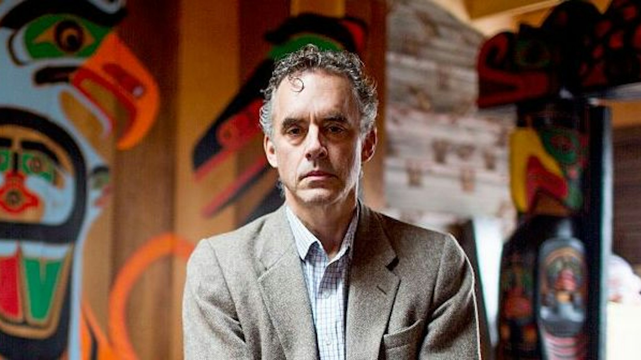 Profile of Dr. Jordan Peterson. The U of T prof at the centre of a media storm because of his public declaration that he will not use pronouns, such as "they," to recognize non-binary genders. (Carlos Osorio/Toronto Star via Getty Images)